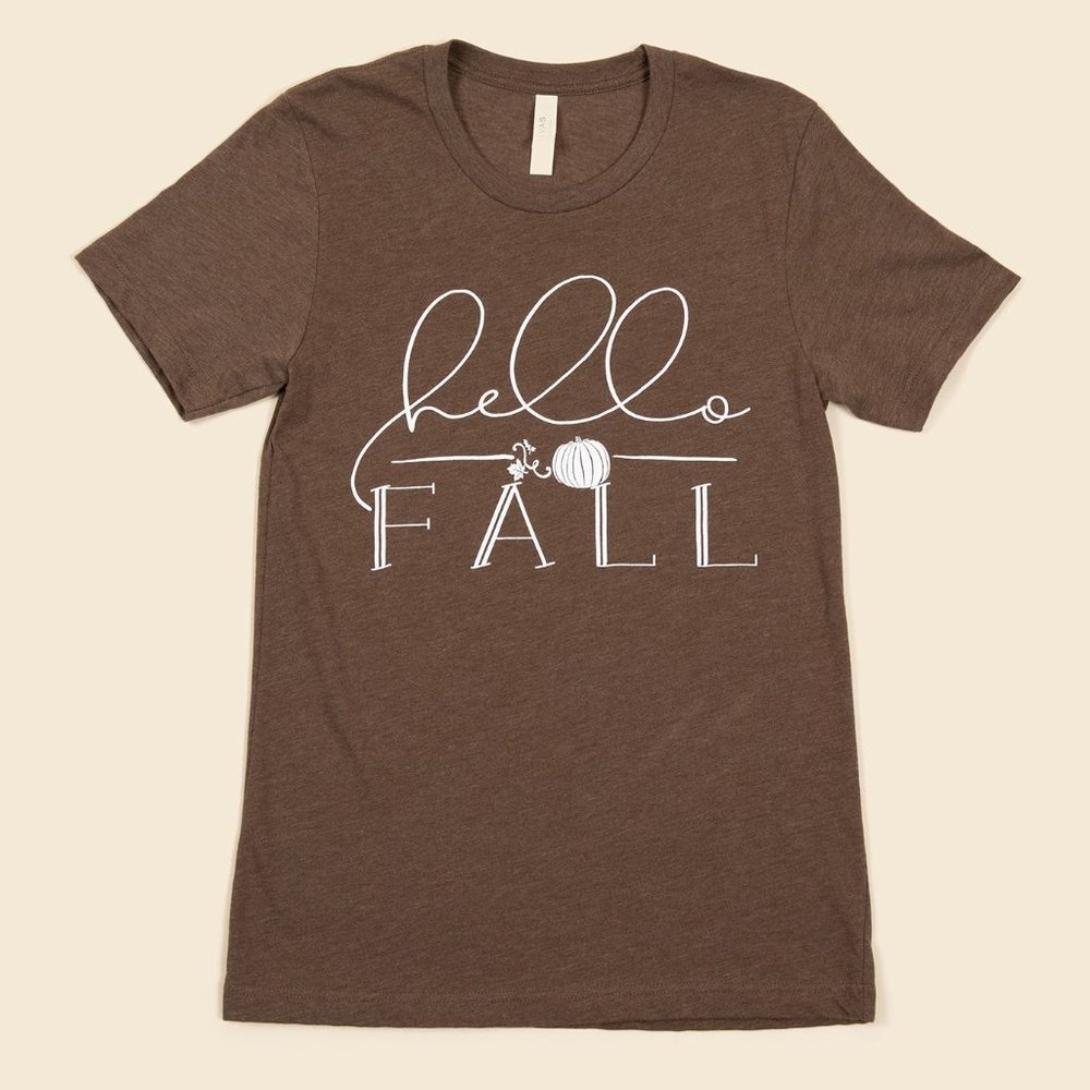 HELLO FALL GRAPHIC TEE